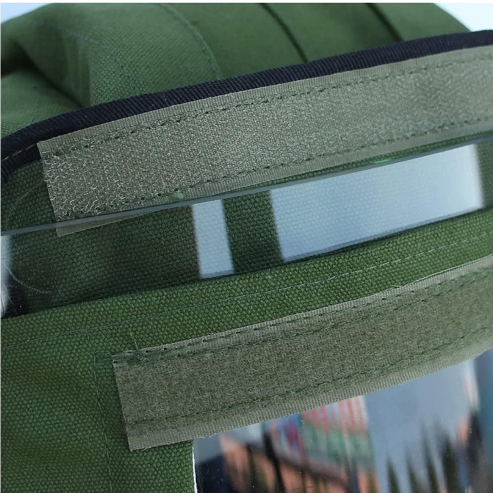 Sand Blasting Hood Cap, Canvas Shawl Sandblaster Protective Gear Mask Anti-dust - Picture 7 of 11